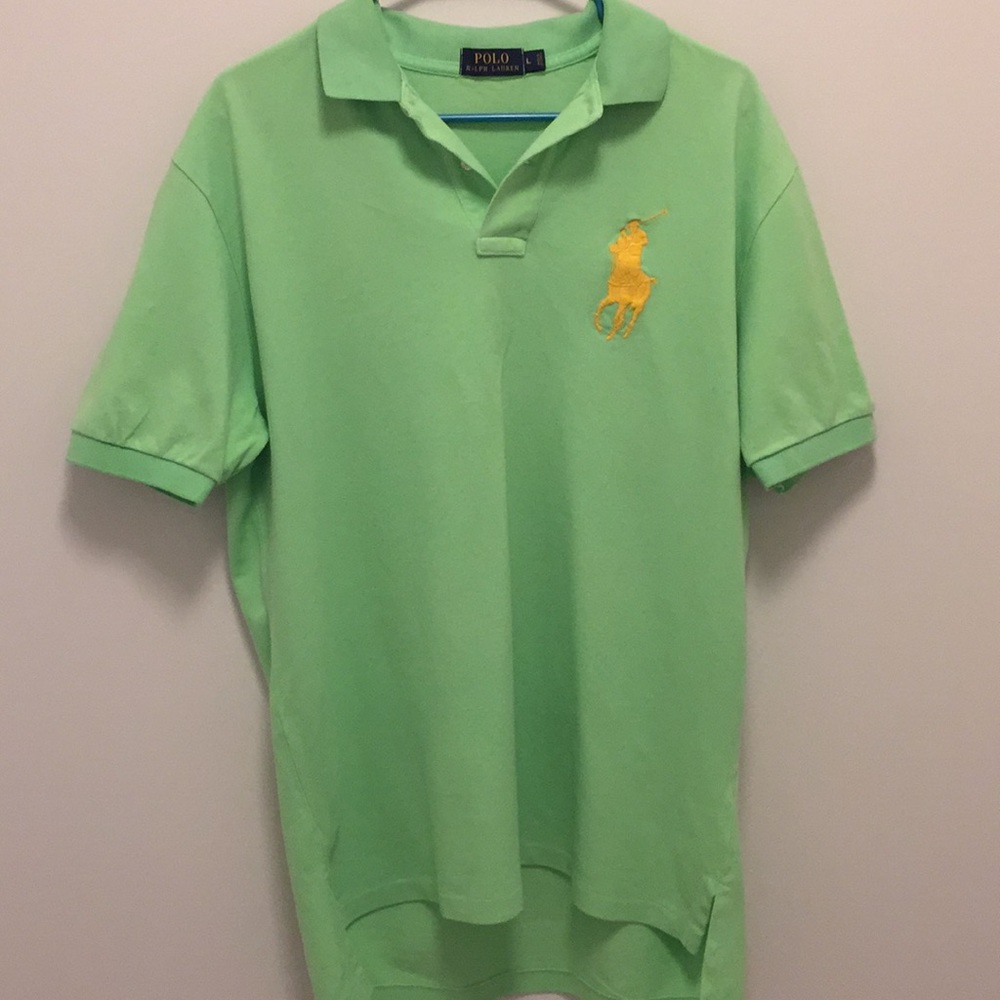 Polo by Ralph Lauren Light Green Polo Shirt